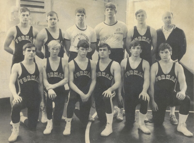 Furman wrestling team 1969-1970